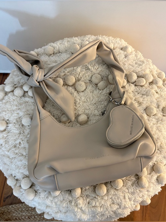 Melie Bianco Handbags - Melie Bianco | Shoulder Bag with Heart Bag Charm (Coin Purse)